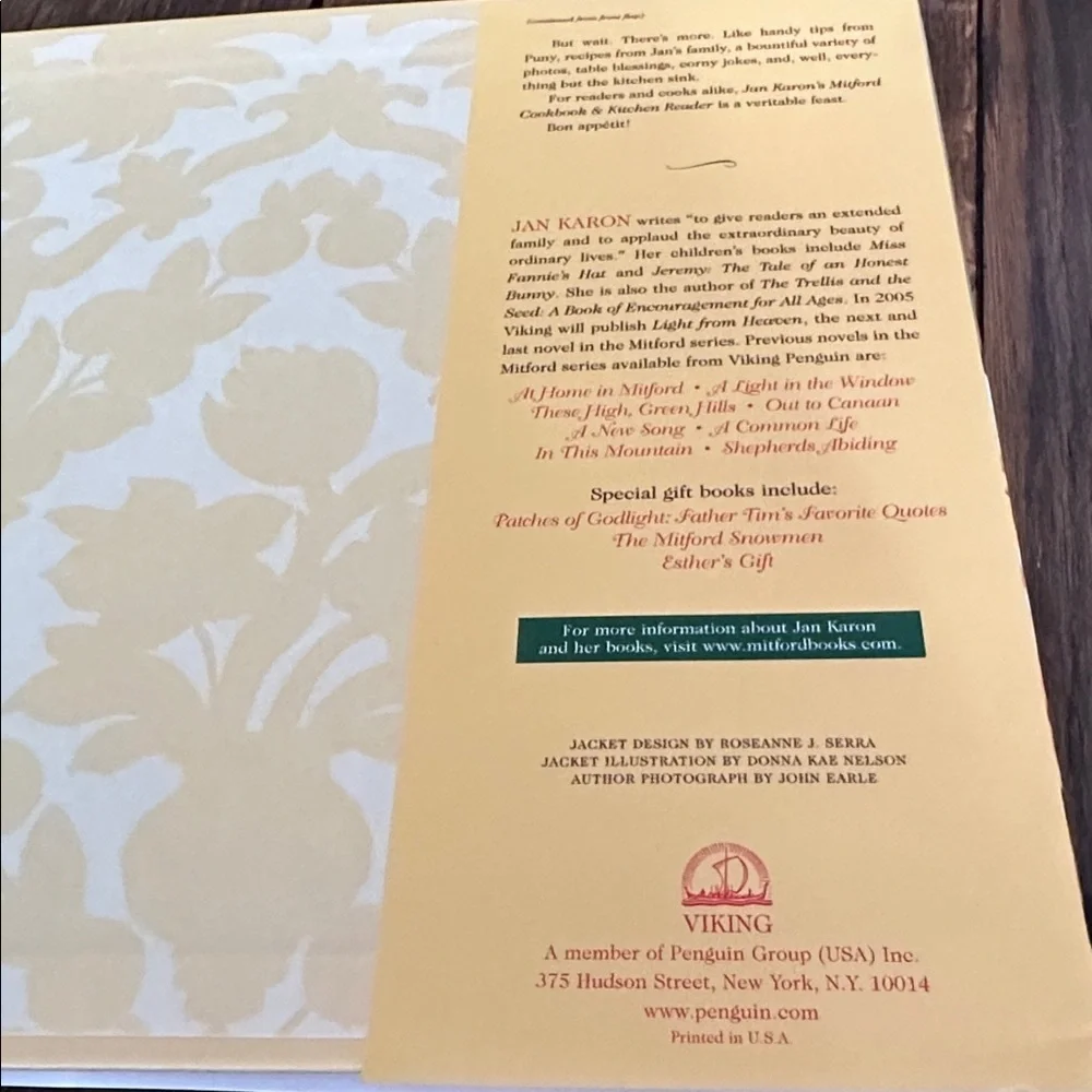 Jan Karons Mitford Cookbook & Kitchen Reader Colorful Edition